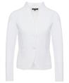 BeOne blazervest raw edge puntaknit