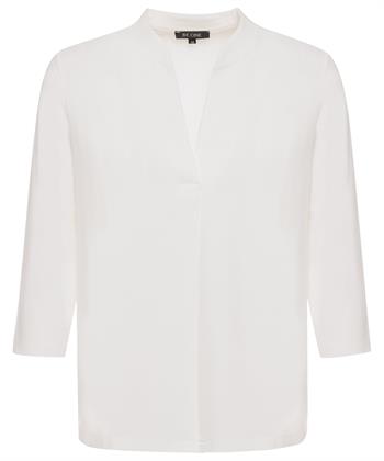 BeOne shirt met V-hals plooi