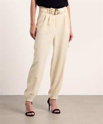 Caroline Biss crepe cargo broek