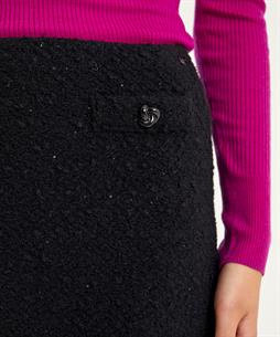 Marc Cain boucle rok wolmix paillet