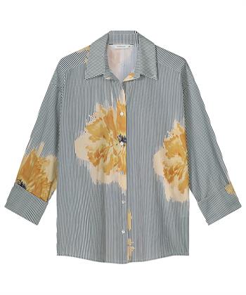 Summum blouse strepen bloemen