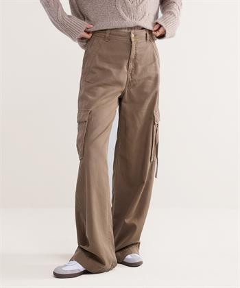 Summum wide leg cargo broek