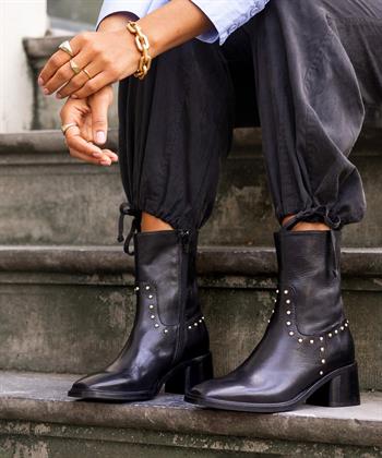 VIA VAI enkellaars met studs Zoey Rose